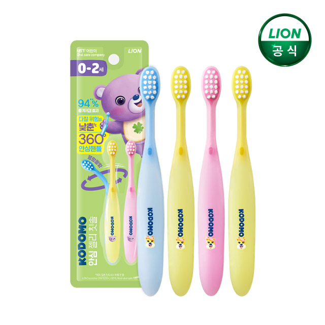 코도모 안심젤리 유아칫솔 2개입 x 2개