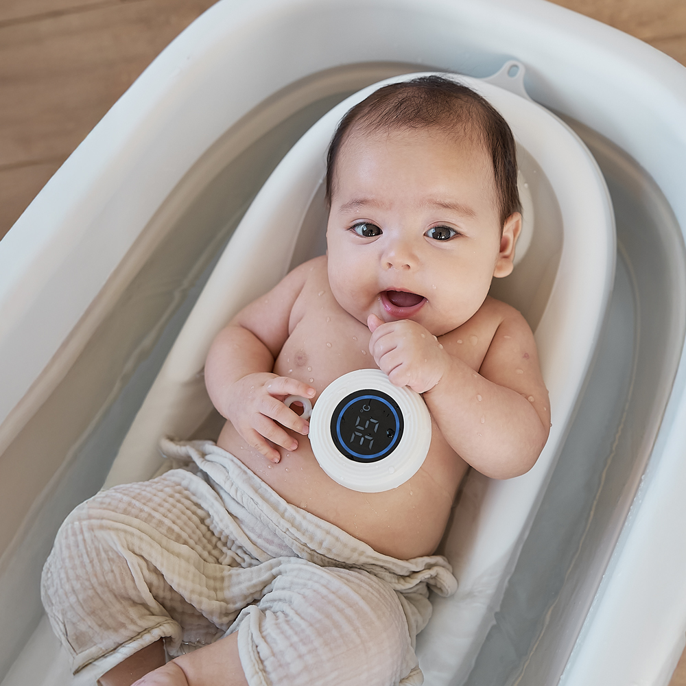 더마더 접이식 아기욕조 신생아욕조 디지털 온도계 탕온계