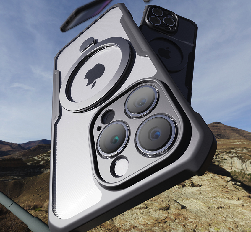 풀커버 범퍼 맥세이프 케이스 블랙, 아이폰14 프로 맥스 - 상세 이미지 4