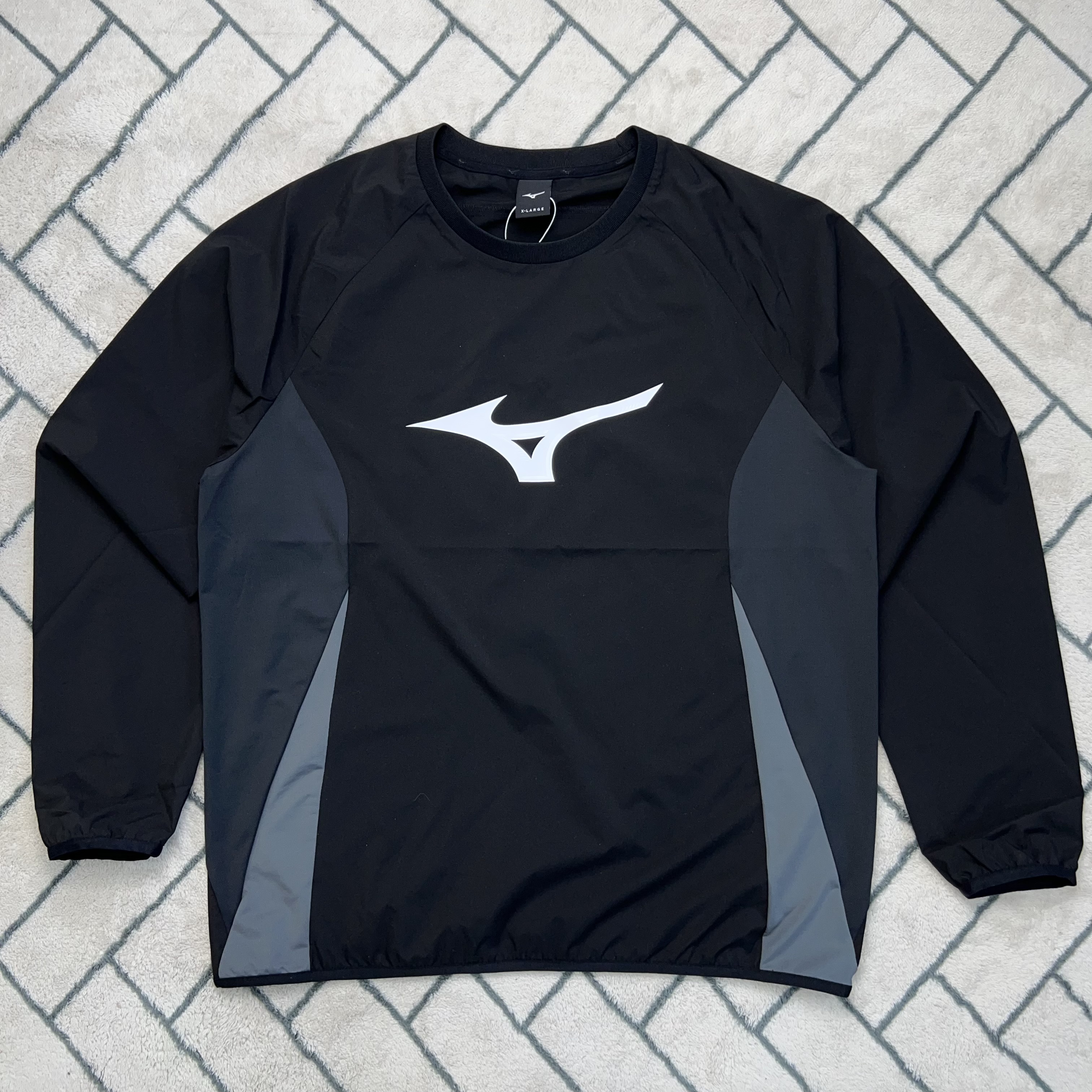 미즈노 빅로고 라운드 피스테 우븐 풋살복 32YE5A20 - 상세 이미지 2