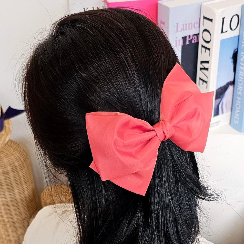 테수토 빅리본 헤어핀 논슬립 자동핀 - 상세 이미지 4