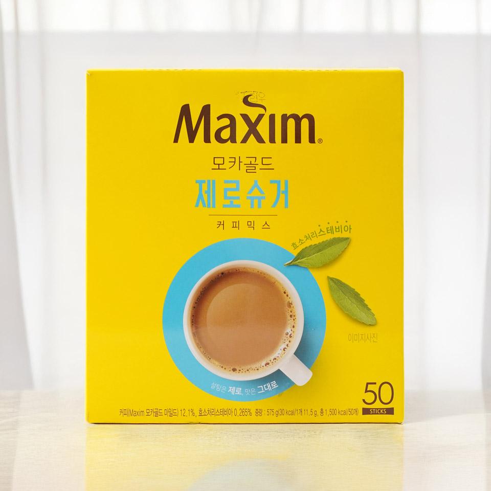 메가마트 동서 맥심 모카골드 제로슈거 커피믹스 11.5gx50T