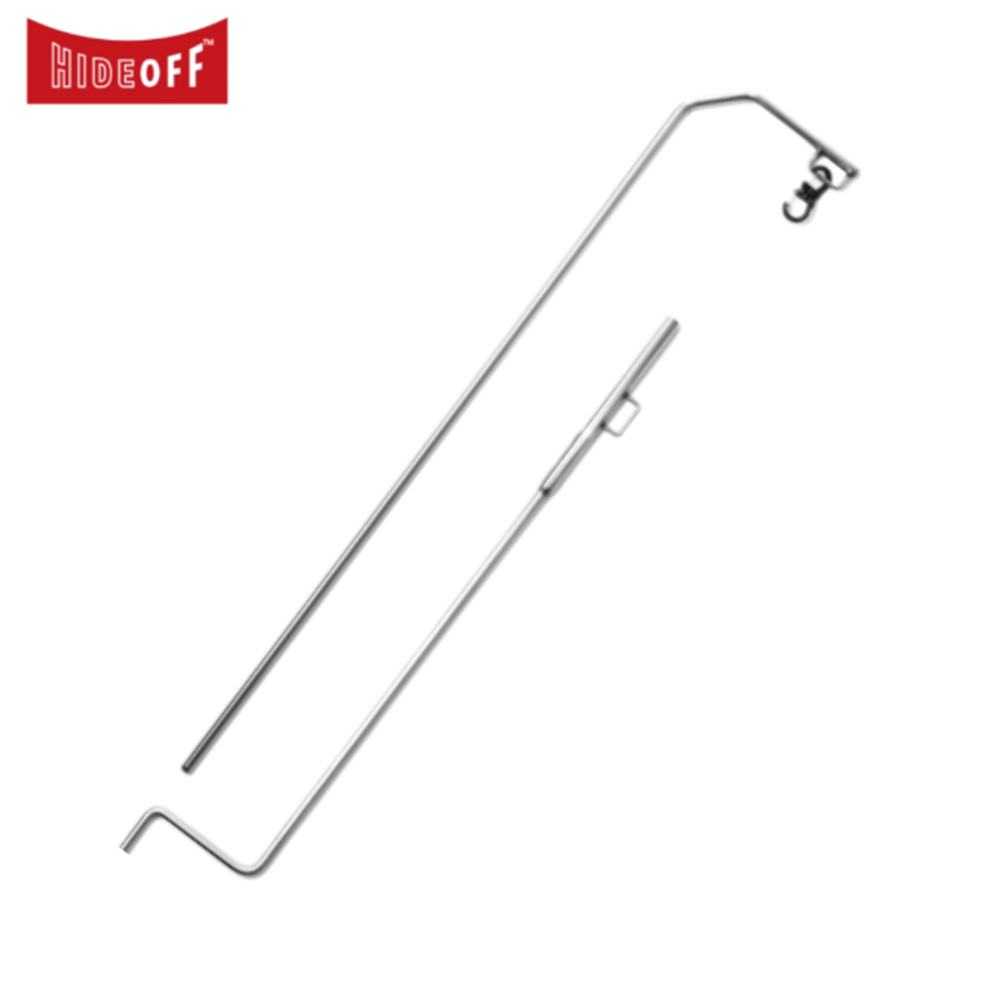 하이드오프 파일드라이버 - 크롬필러 캠핑 랜턴걸이