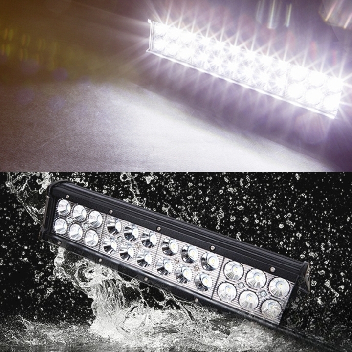 72W LED 써치라이트 선박용 차량용 서치라이트 와이드형 DC 12V 24V - 상품 이미지