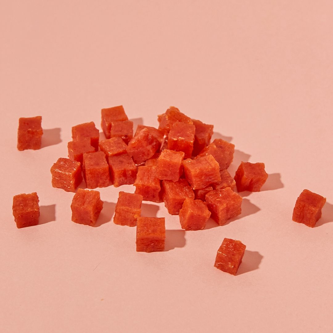 [3+1] 진짜육포 건강한 강아지간식 건조 연어 미니바이트, 180g, 1개 - 상세 이미지 3