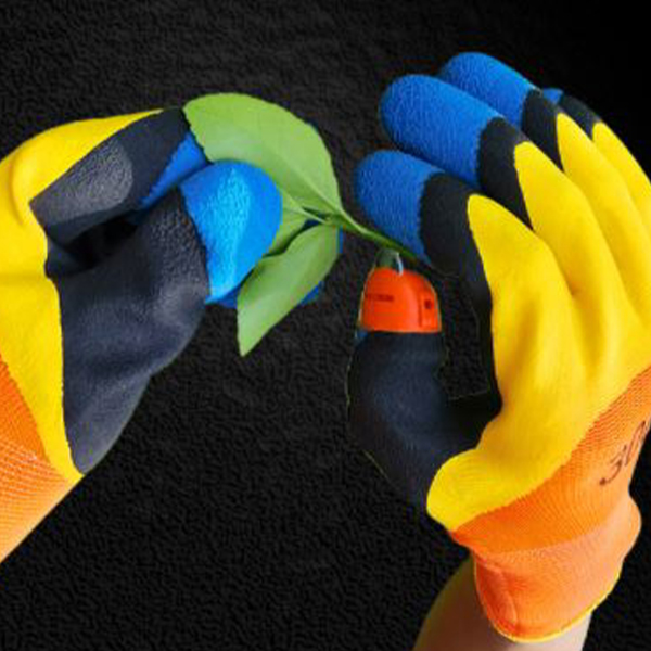 작물 따기 장갑 일반 그린 농사장갑 엄지칼 갈고리 야채 채소 고추 수확 원예 코팅 방수 장갑