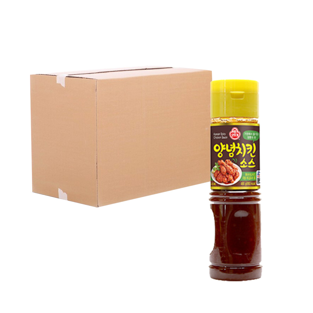 오뚜기 양념치킨 소스 양념통닭 소스 490g 15개 : 가성비 추천 할인 식품마켓