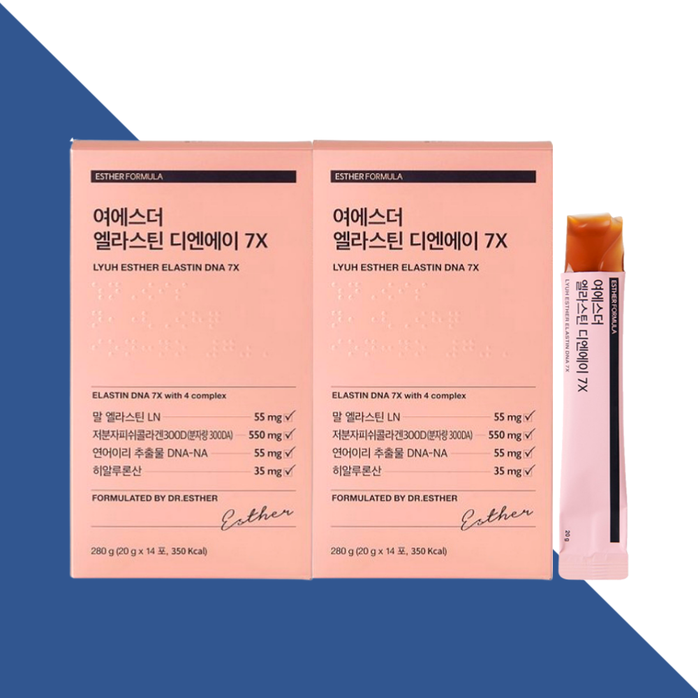 에스더포뮬러 엘라스틴 디엔에이7X 14포X2박스