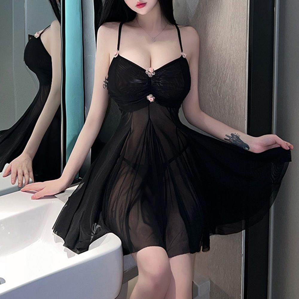 이벤트속옷 섹시 야한 속옷 이벤트 슬립 란제리 시스루 - 상세 이미지 2