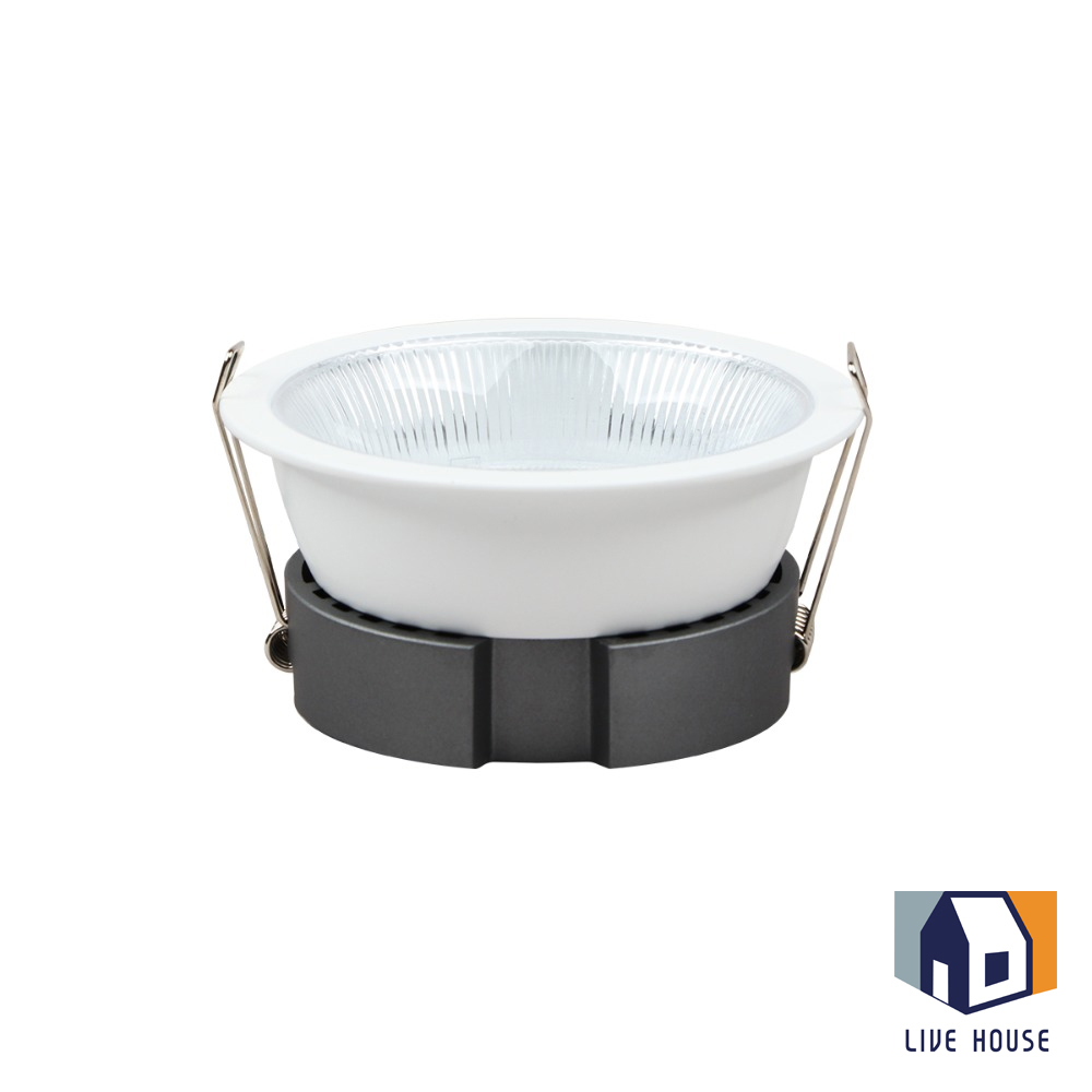 LED 음푹 다운라이트 매입등 COB 간접조명 12W, 주백색, 1개 - 상품 이미지