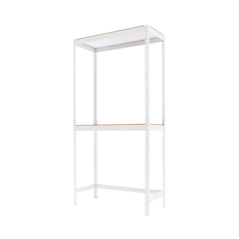 수납선반 스피드랙 하단오픈형 다용도선반 팬트리 랙 조립 300x300x900 2.5단