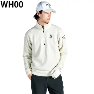 먼싱웨어 Munsingwear 하프 집업 골프 스웨터 MG4FSW80M 4컬러 - 상세 이미지 3