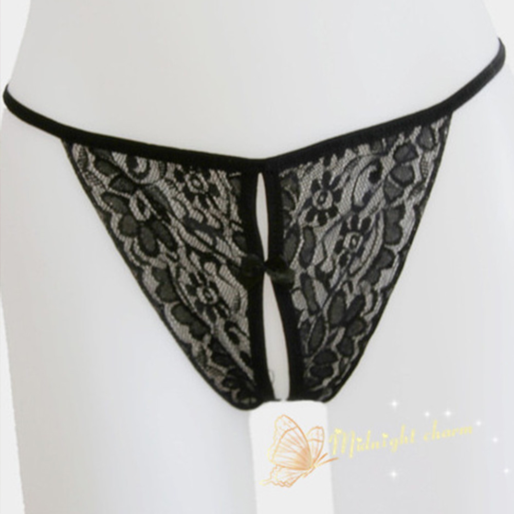 갈라 구슬 섹시 망사 야한 티팬티 치키 밑트임속옷 끈팬티 세트 thong 이미지 6