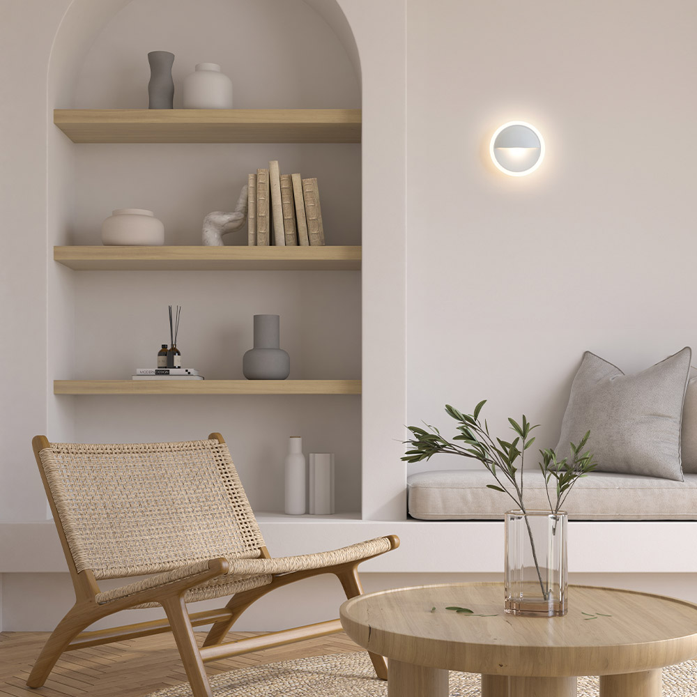 LED 벽등 벽조명 오린 7W 블랙 계단 복도 베란다 실내 인테리어 조명 - 상세 이미지 3