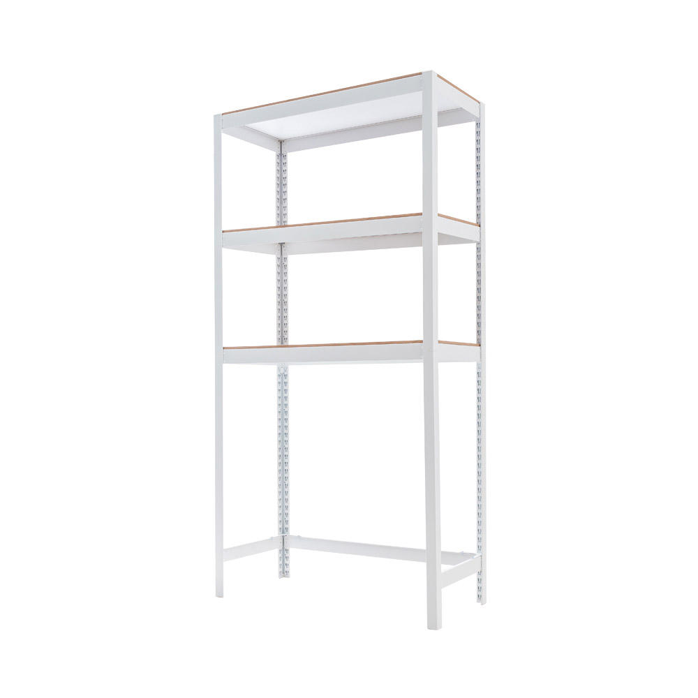 하단오픈형 조립식앵글 베란다 창고 틈새 홈던트하우스 300x300x900 2.5단