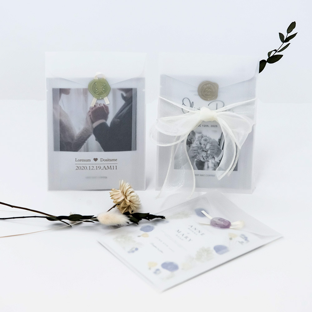 드립백 커피티백 이색 청첩장 맞춤제작 답례품 봉투인쇄 웨딩 12g 1EA