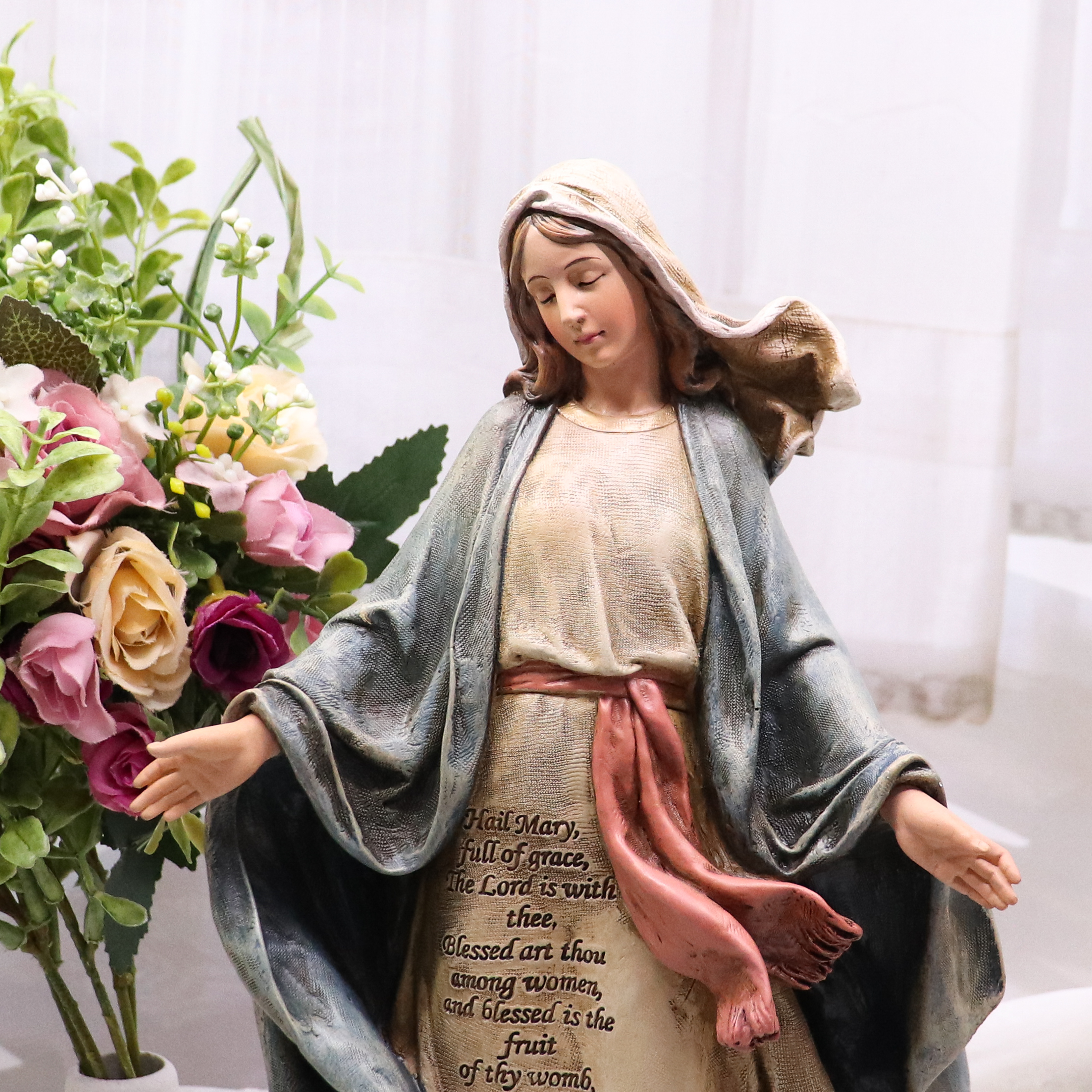 성모송을 입은 성모님 성상 - 메인 이미지