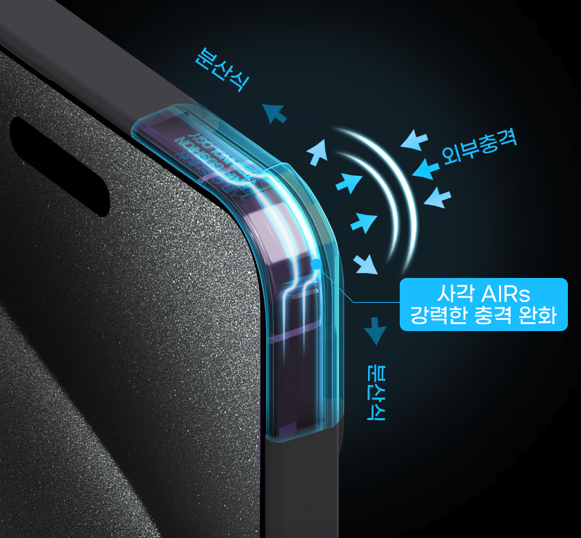 풀커버 범퍼 맥세이프 케이스 블랙, 아이폰14 프로 맥스 - 상세 이미지 3