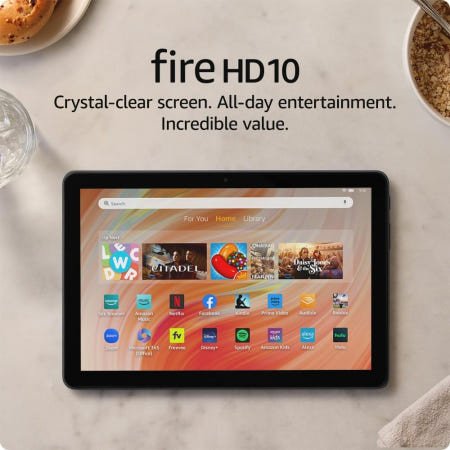 [해외]아마존 파이어 Amazon Fire HD 10 태블릿 32GB 블랙