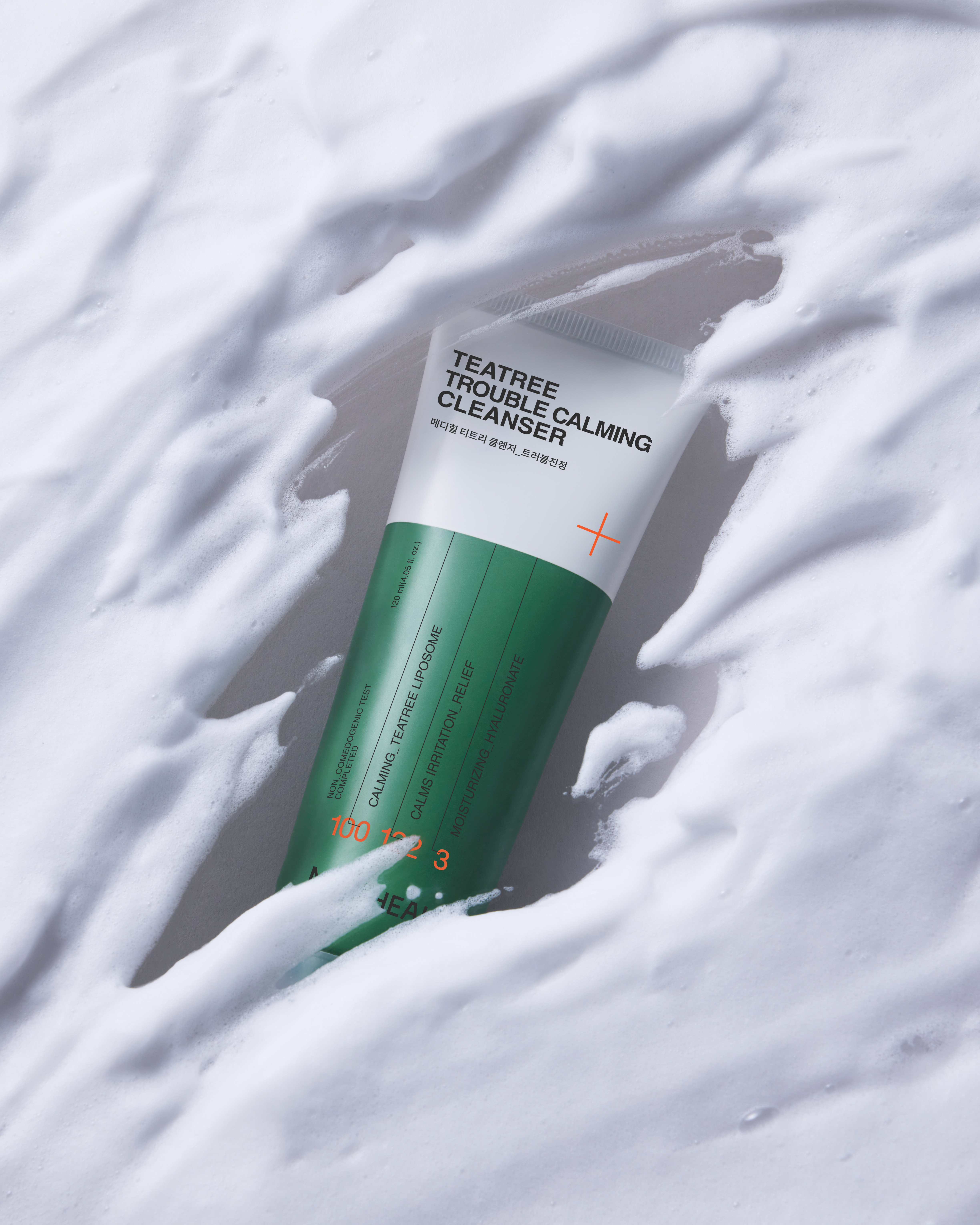 [1+1+1][라운지전용] 메디힐 베스트 클렌징폼 120ml 3종 세트 (티트리+마데카소사이드+비타) - 상세 이미지 3