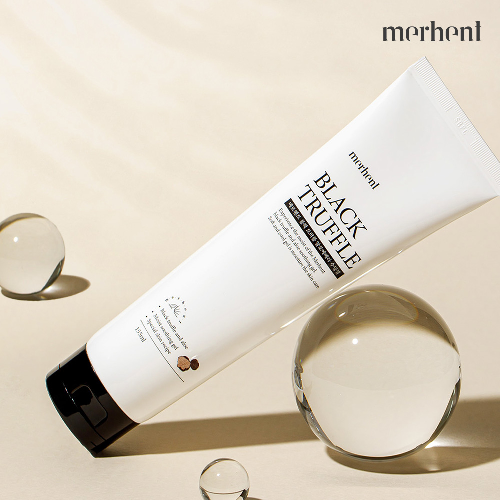 1+1 메르헨트 블랙 트러플 알로에베라 수딩 젤 155ml 수분 보습 쿨링 촉촉한 이미지 6