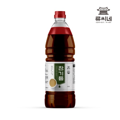 [류씨네] 깨분 참기름 1.8L : 레인보우에프엔에스