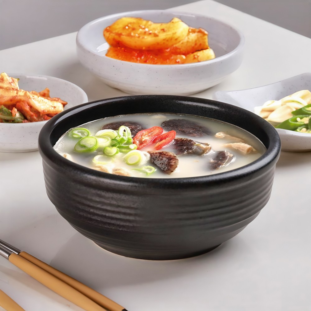 국산 돌솥비빔밥 무균열 뚝배기 국밥 된장 계란찜 전골 도자기 하이라이트 - 상세 이미지 2