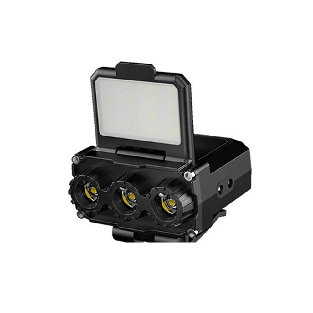 3구 LED 헤드랜턴 66g 캡라이트 낚시 등산 1100mah - 상세 이미지 5