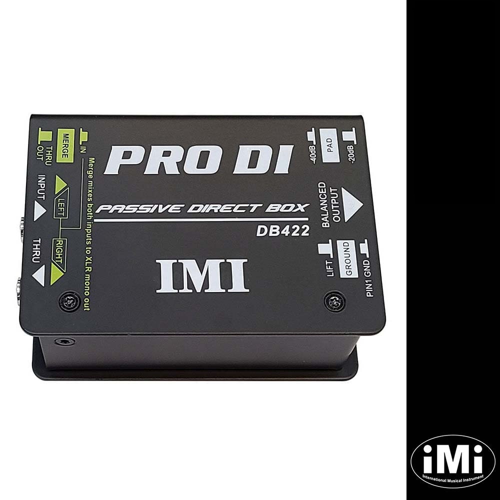 IMI DB-422 DI-BOX 2채널 패시브 다이렉트박스 DI박스 머지 탑재 - 상품 이미지