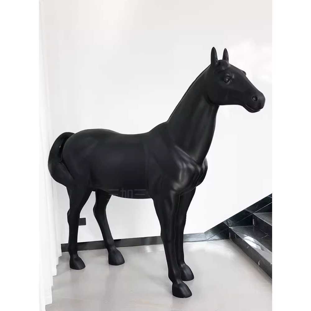 대형 말 조형물 장식품 전시 오브제 정원 데코 모형 2.05m - 상세 이미지 2