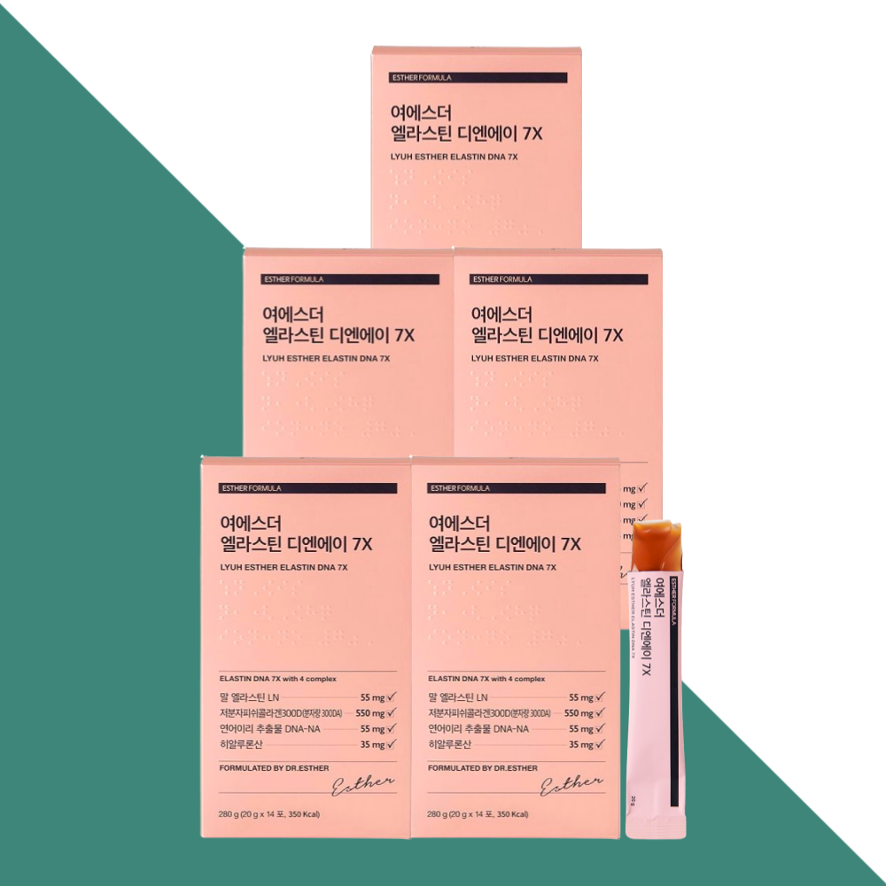 에스더포뮬러 엘라스틴 디엔에이7X 14포X5박스