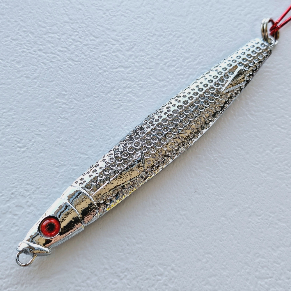 캣츠크로우 멸치지그 크롬 메탈지그 더블훅, 100g - 상세 이미지 4