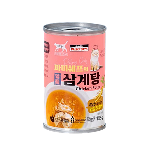 파미쉐프 캣 일품 삼계탕 155g 고양이 습식사료 : 슬기로운멍냥