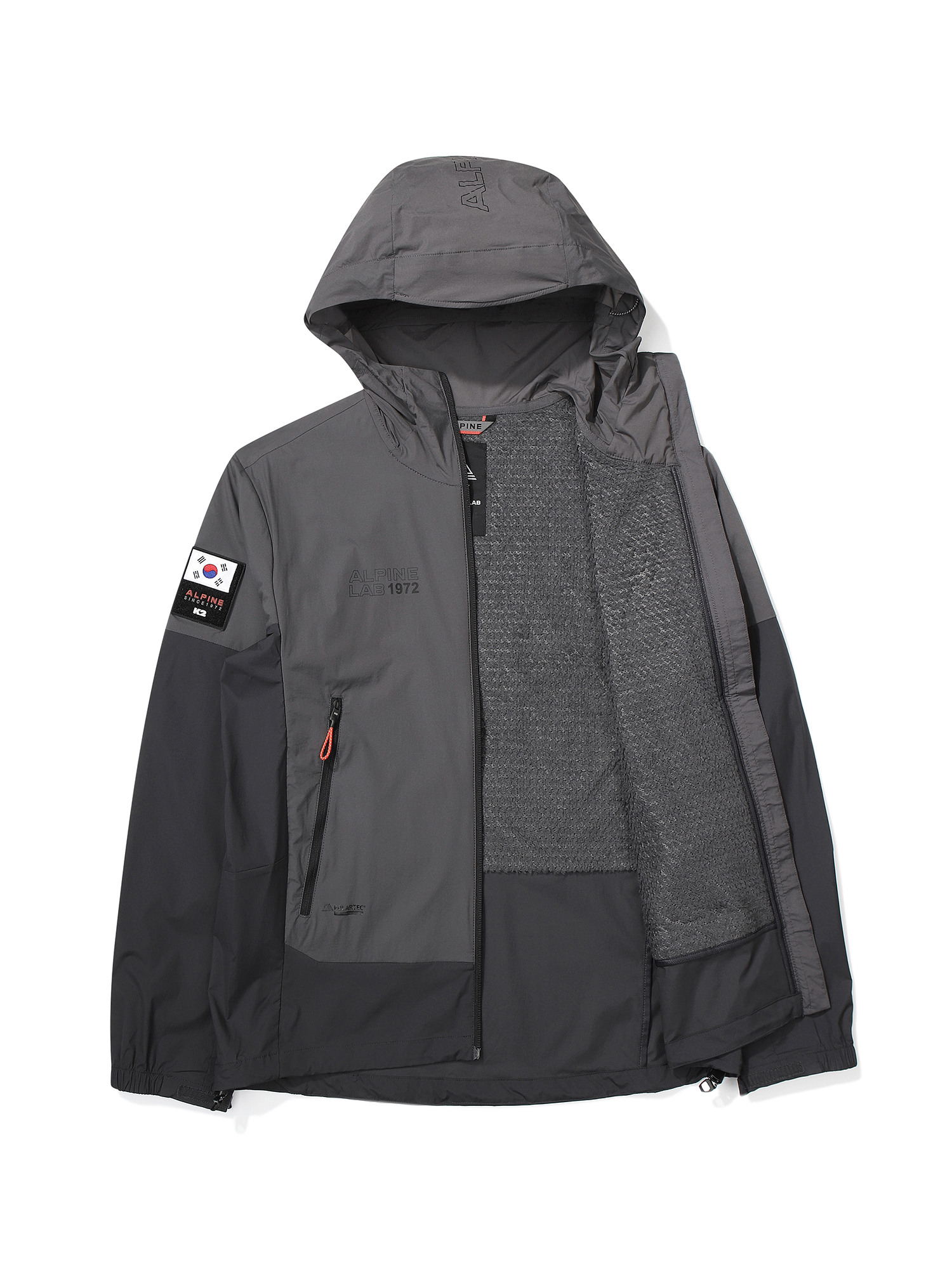 K2 남성 ALP 파이오니어(PIONEER) 폴라텍 알파 안감 자켓 (ECO)_Dark Grey KMP25101C6 - 상세 이미지 3