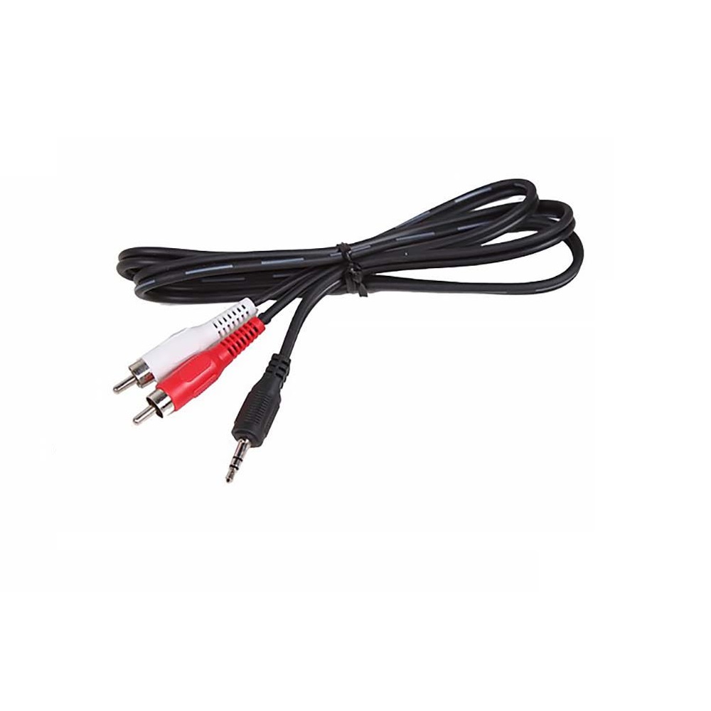 3.5 to 2RCA 케이블 AUX 연결 스테레오 PC 스피커 앰프 잭 Y 젠더 3m