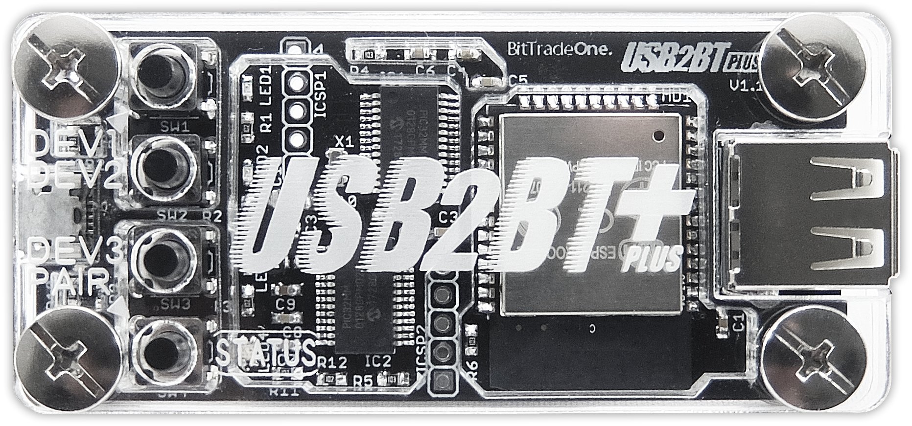 비트 트레이드 원 USB HID USB2BT PLUS 블루투스 변환 어댑터 - 상세 이미지 4