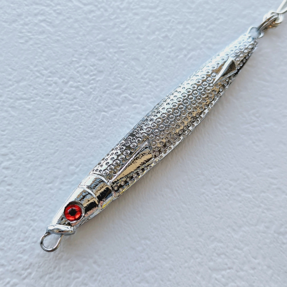 캣츠크로우 멸치지그 크롬 메탈지그 더블훅, 30g - 상세 이미지 4
