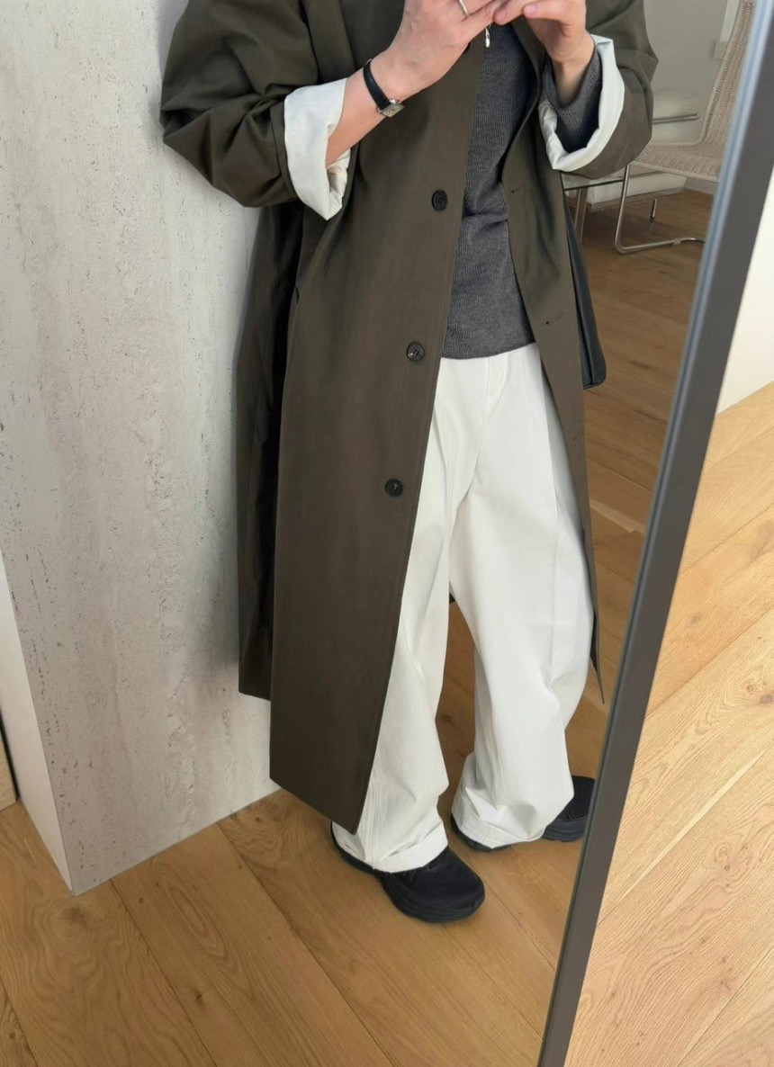 [당발]Stted trench coat (2clolors) 상세 이미지 15