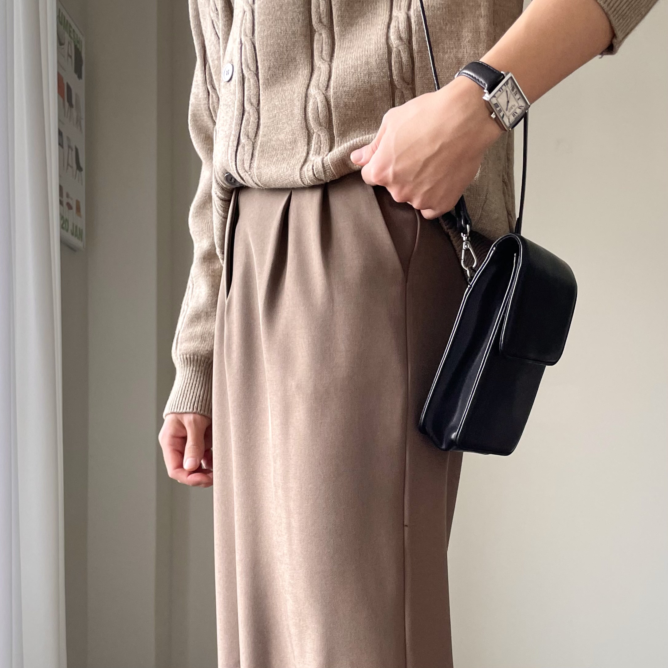 세미와이드슬랙스 남자와이드슬랙스 - 상세 이미지 2