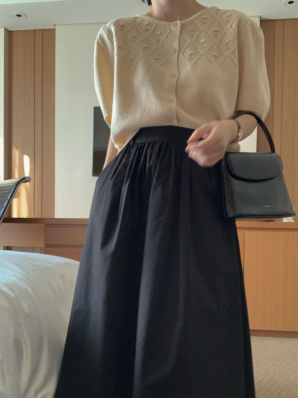 [주문폭주🩷][키작녀][MADE]추베 봄 셔링 스커트 치마[2color] 상세 이미지 35