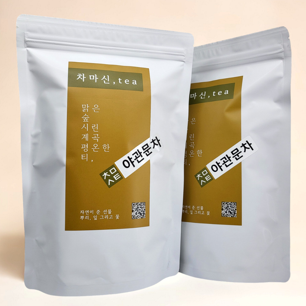 1+1 야관문차 50티백x2개 잠잘오는 비수리 차 - 메인 이미지
