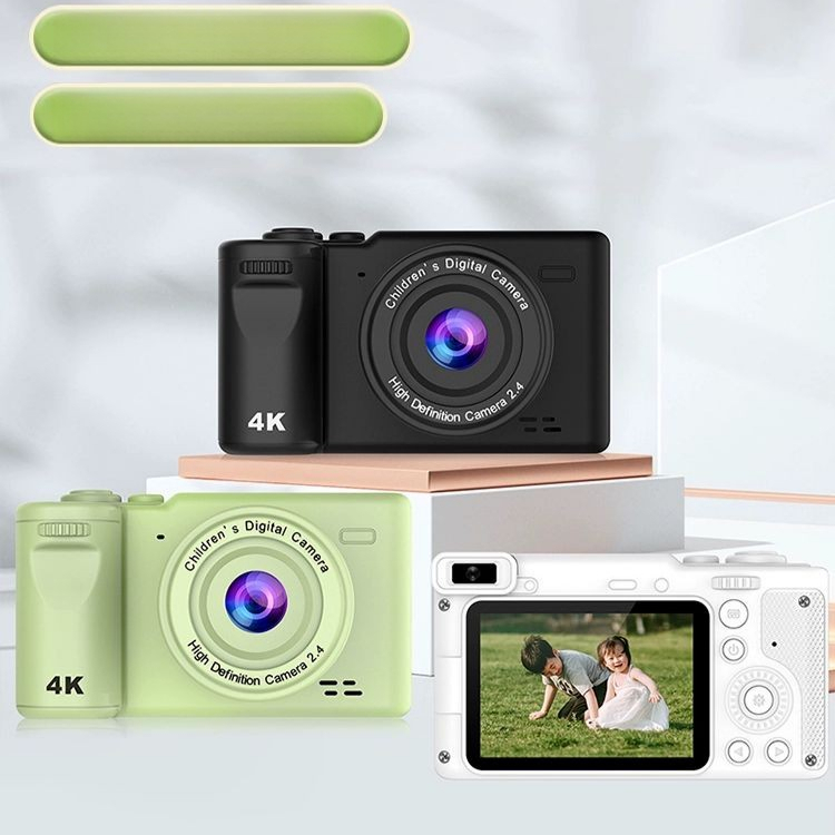 미니 디지털 카메라 소형 휴대용 입문 선물 디카 oodt 일상촬영 Q9 화이트 9600W HD 촬영 8배 줌 - 상세 이미지 2