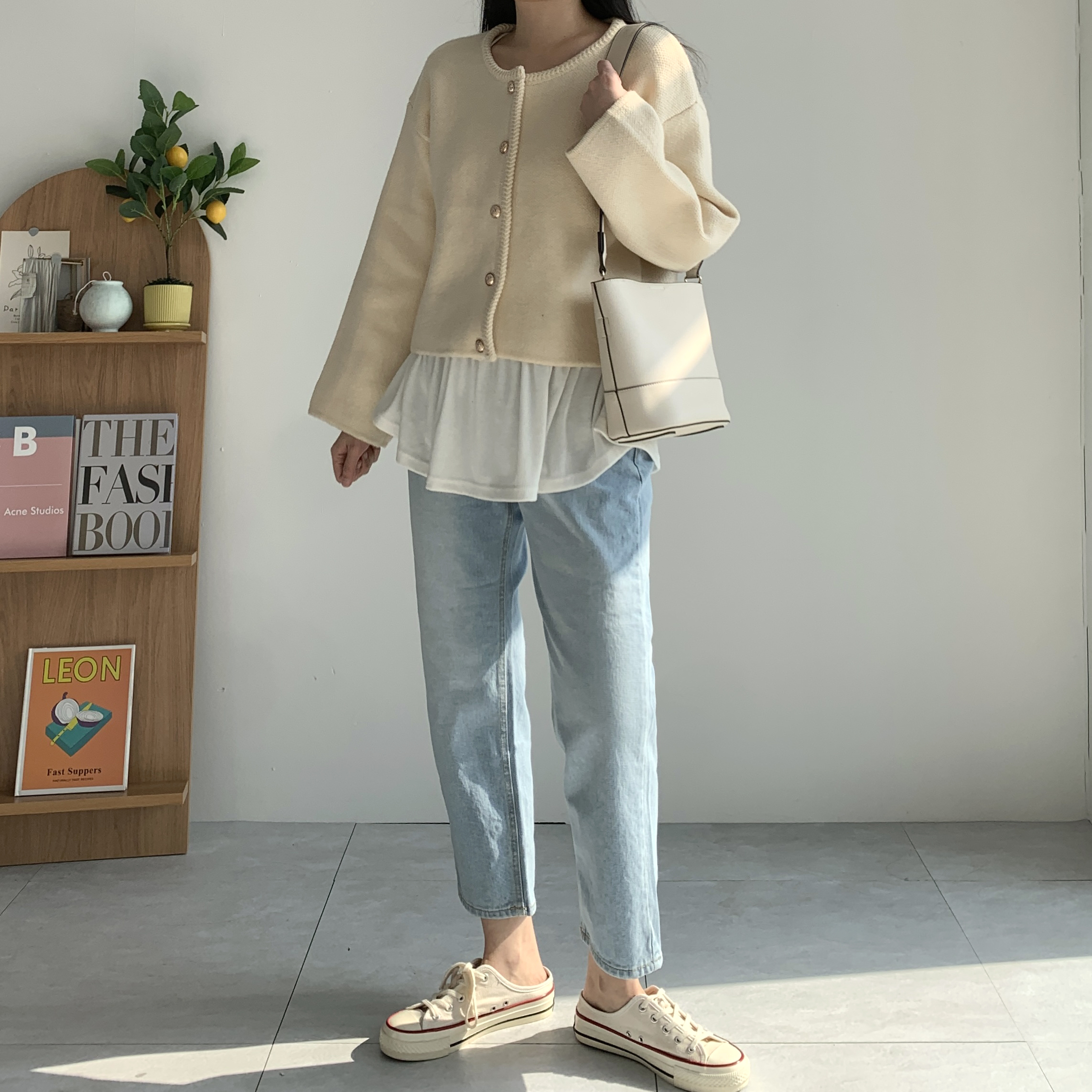 연청바지 일자청바지 봄청바지 빅사이즈 S-3XL 이미지 8