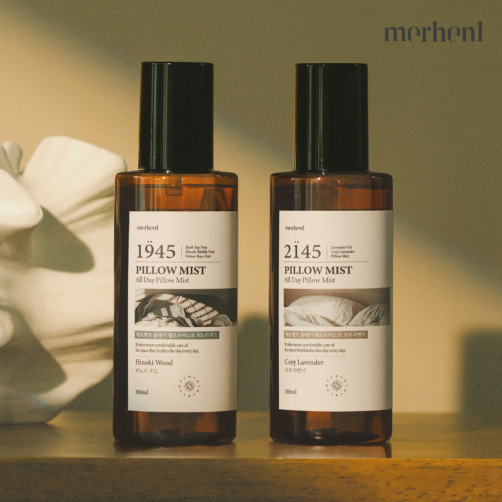 메르헨트 올데이 필로우미스트 200ml, 1개 히노키우드 룸스프레이 섬유탈취제 릴렉싱 - 상세 이미지 5