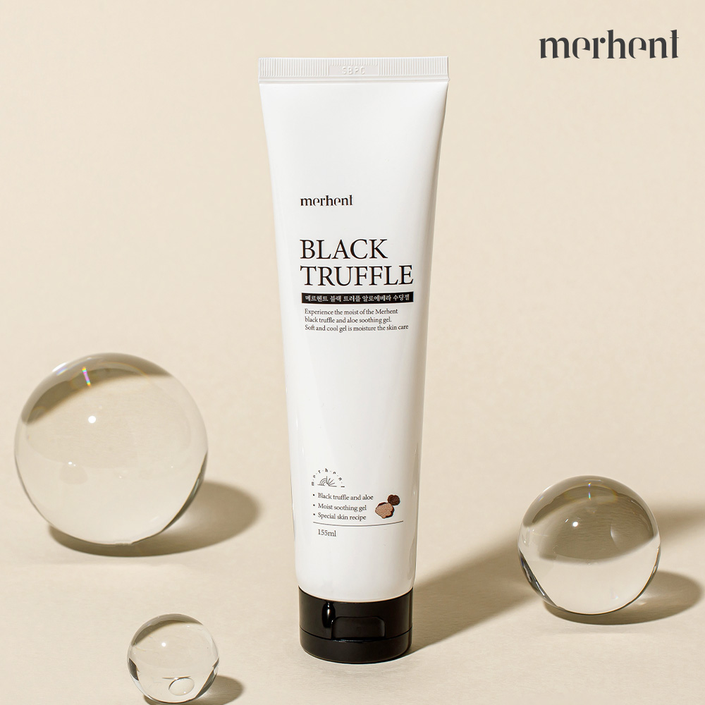 메르헨트 블랙 트러플 알로에베라 수딩 젤 155ml 수분 보습 쿨링 촉촉한 - 상세 이미지 4