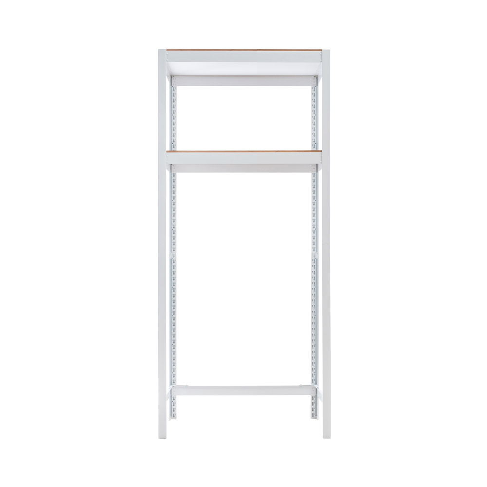 하단오픈형 조립식앵글 베란다 창고 틈새 홈던트하우스 300x300x900 2.5단