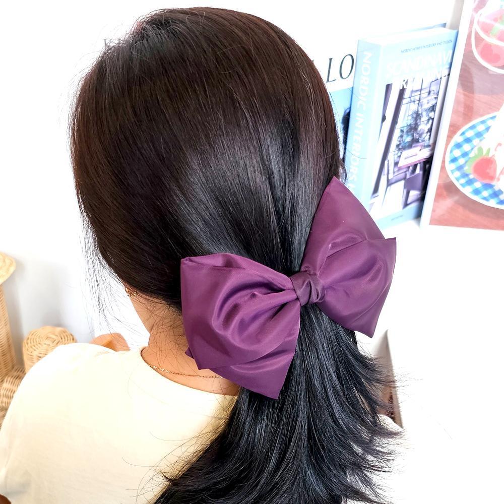 테수토 빅리본 헤어핀 논슬립 자동핀 - 상세 이미지 5