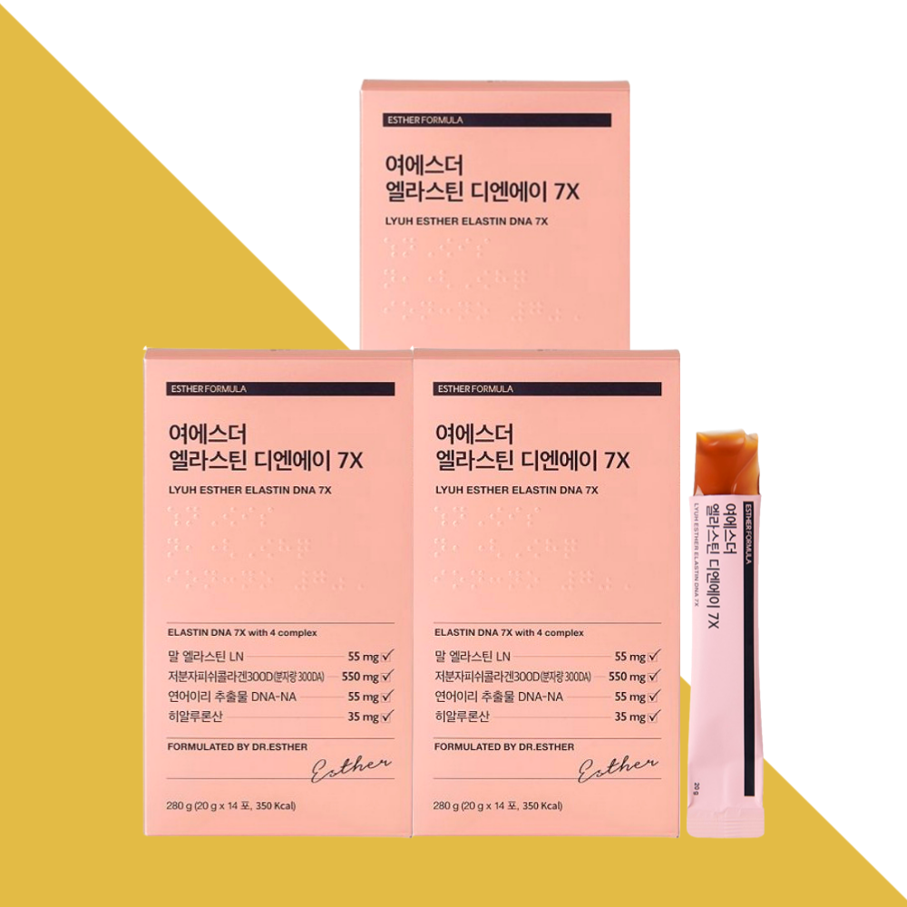 에스더포뮬러 엘라스틴 디엔에이7X 14포X3박스