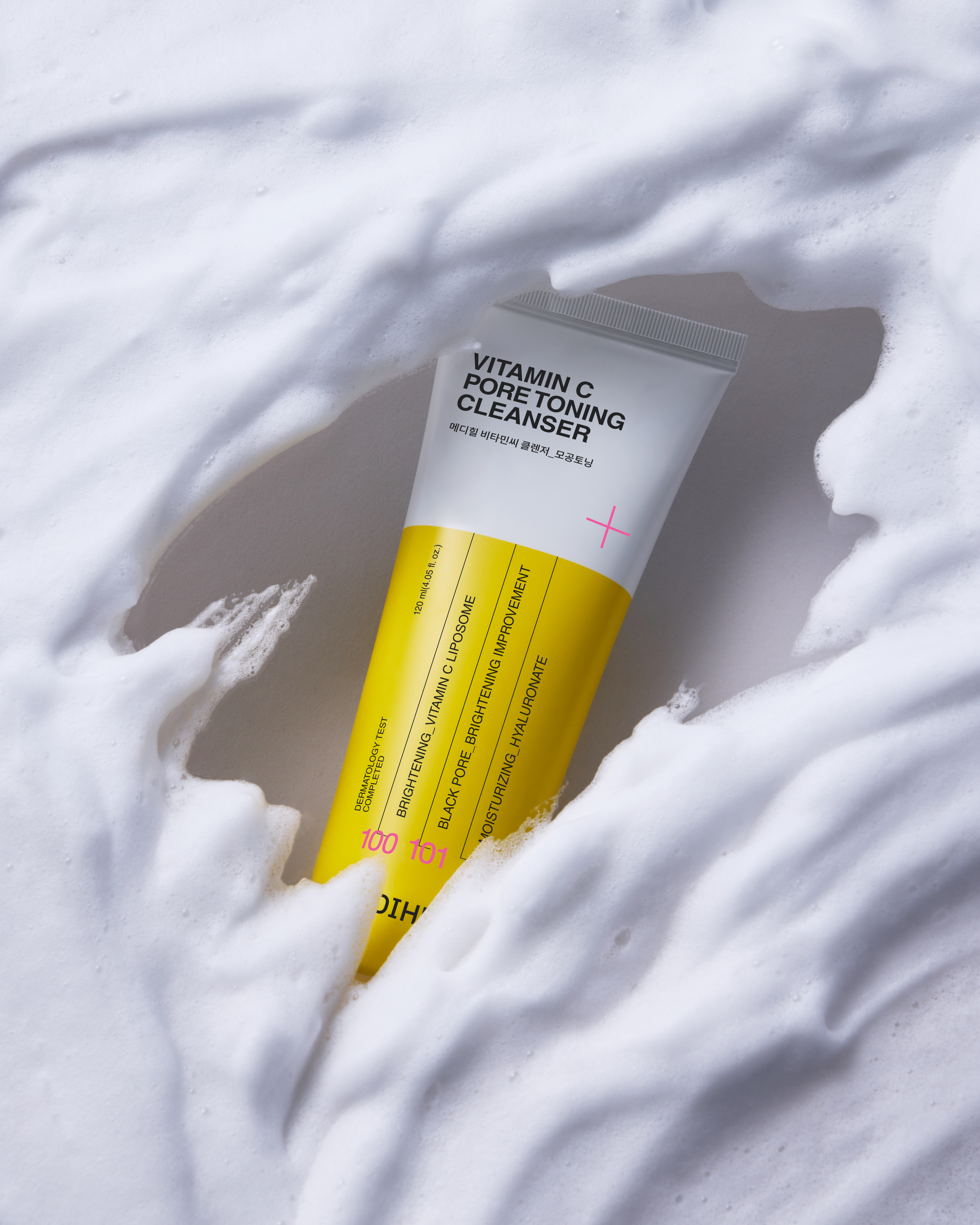 [1+1+1][라운지전용] 메디힐 베스트 클렌징폼 120ml 3종 세트 (티트리+마데카소사이드+비타) - 상세 이미지 5