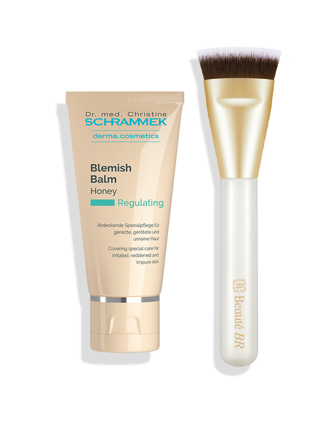 닥터슈라멕 블레미쉬 밤 허니 40ml + 옵션 택 1 , Blemish Balm 피부 진정,보호,보습을 위한 편안하고 자연스러운 생얼 표현 톤 보정 기초 BB 이미지 4